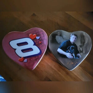 Set of 2 Dale Earnhardt Jr‎ #8 Metal Tins